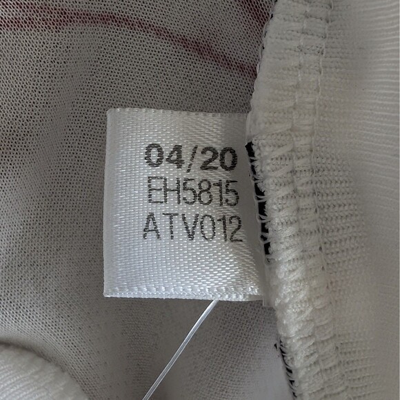 New Adidas Arsenal Away Football Shirt 2020-21 Soccer Jersey White Men's Large - Picture 9 of 10